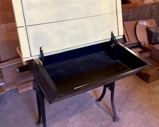 Vintage school desk