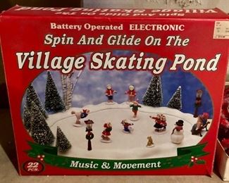 Vintage and modern Christmas decor