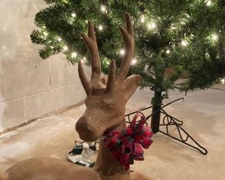 Vintage and modern Christmas decor