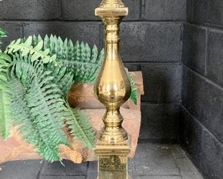 Fireplace andirons and other accessories