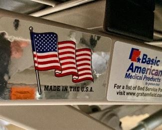 Basic American Zenith series hospital adjustable bed