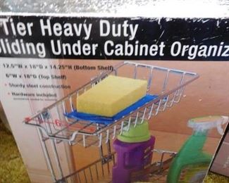 Several Undercabinet Organizers NIB