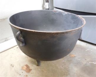 Large Cast Iron Cauldron