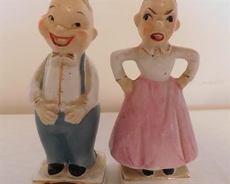 Reversed Face of Husband and Wife