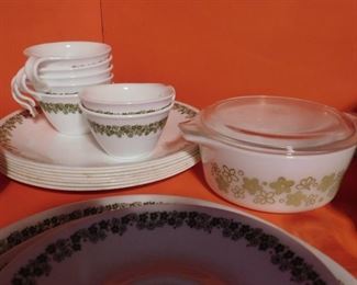 Crazy Daisy and Pyrex