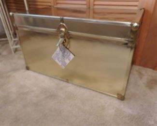 Brass Lined Trunk