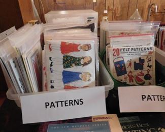 Sewing Patterns by the Dozens!
