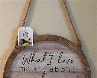 What I Love...Wall Art
