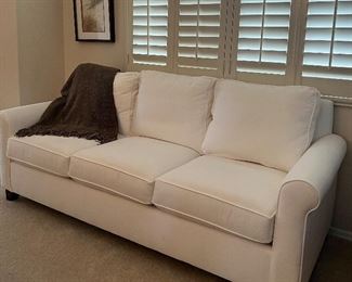 Beautiful Pottery Barn Rolled Arm Sofa