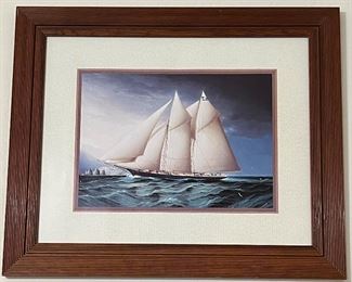 Art Sailboat