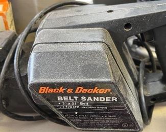 Black and Decker Belt Sander