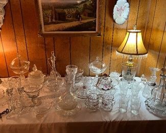 Victorian and depression era glass