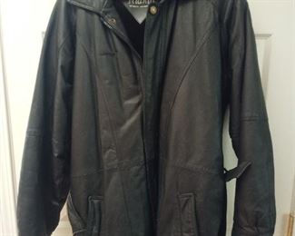 Leather jacket, Mens XL