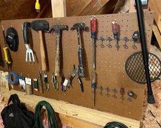 Tools and yard equipment