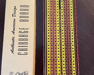 1950's Cribbage Boards