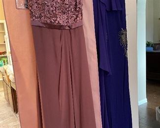 New with tags Cruise ready evening gowns
