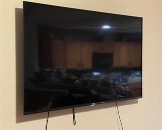 55 inch smart TV with remote 