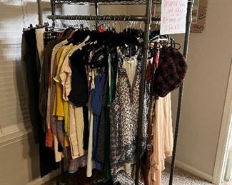 Designer & high end clothes - mostly medium sized… some small and large. Tory Burch, Kendra Scott, Joie, Vince, Chanel