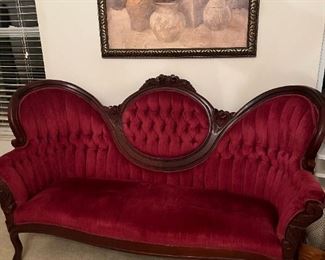 fancy "antique" couch - $500