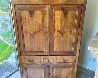Wood cabinet