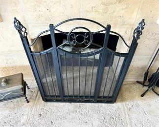 fireplace gate