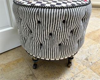 Mackenzie Childs foot stool
