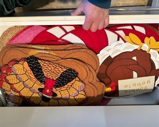Holiday placemats