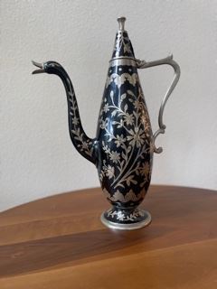 Decorative vintage pitcher