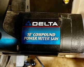 Compound miter saw-Delta