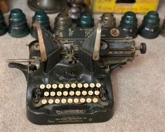  Antique Oliver #9 Typewriter