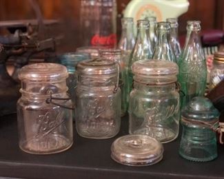  Vintage Ball Canning Jars
 Vintage Coke Products
 Vintage Detecto scale No.1 