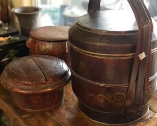 Vintage Chinese baskets