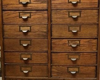 Vintage filing cabinet