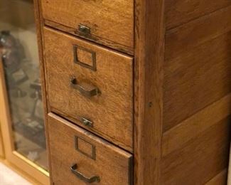 Vintage filing cabinet