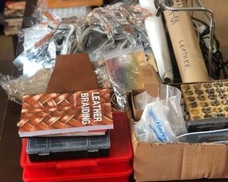 Leather and leather crafting supplies