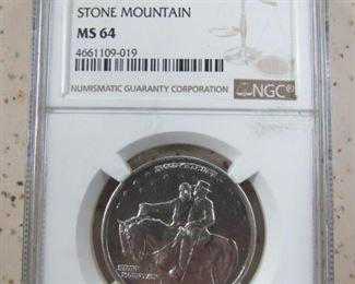 NGC 1925 Stone Mountain Half Dollar