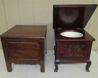 Antique Commodes w/Chamber Pots Inside