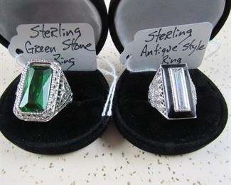 Sterling Rings