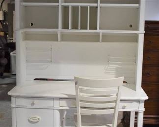 Young American Hutch with Bookcase Desk and Chair