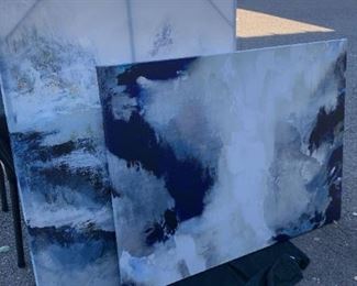 Bob Ross Would Be Proud Painted Canvases