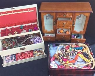 Lots Of Costume Jewelry 