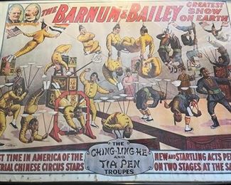 1914 repo Barnum & Bailey poster