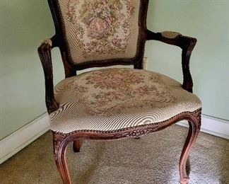 French Arm Chair #26 $75