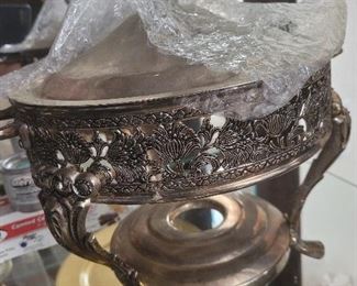 Sterling Silver Chafing Dish