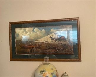 Large Charles Wysocki print - 38 different ones in house 