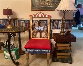 Big top circus chair