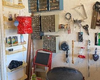 Garage storage and misc small tools 