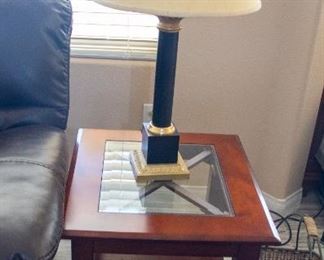 End table with lamp(x2)