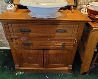 Antique cabinet $60