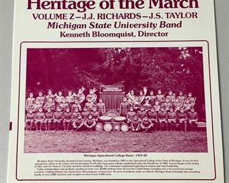 Michigan State Marching Band Vintage Albums